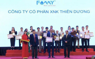 Máy lọc nước Famy được bình chọn Top 30 giải thưởng Sao vàng thương hiệu Việt Nam 2020
